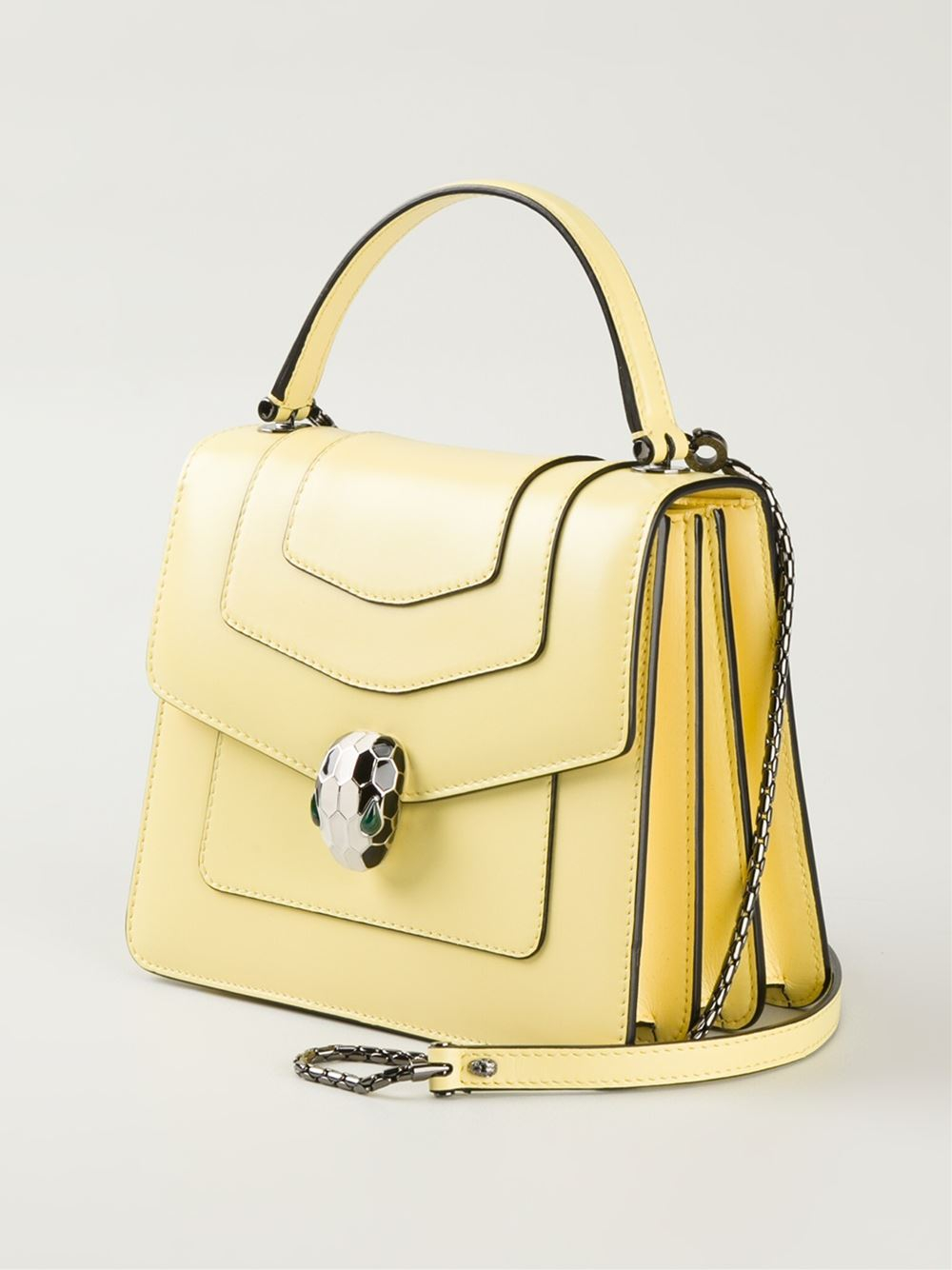 gold bvlgari bag