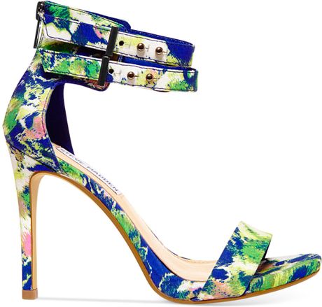 Steve Madden Kaylaa Two Piece Sandals in Floral | Lyst