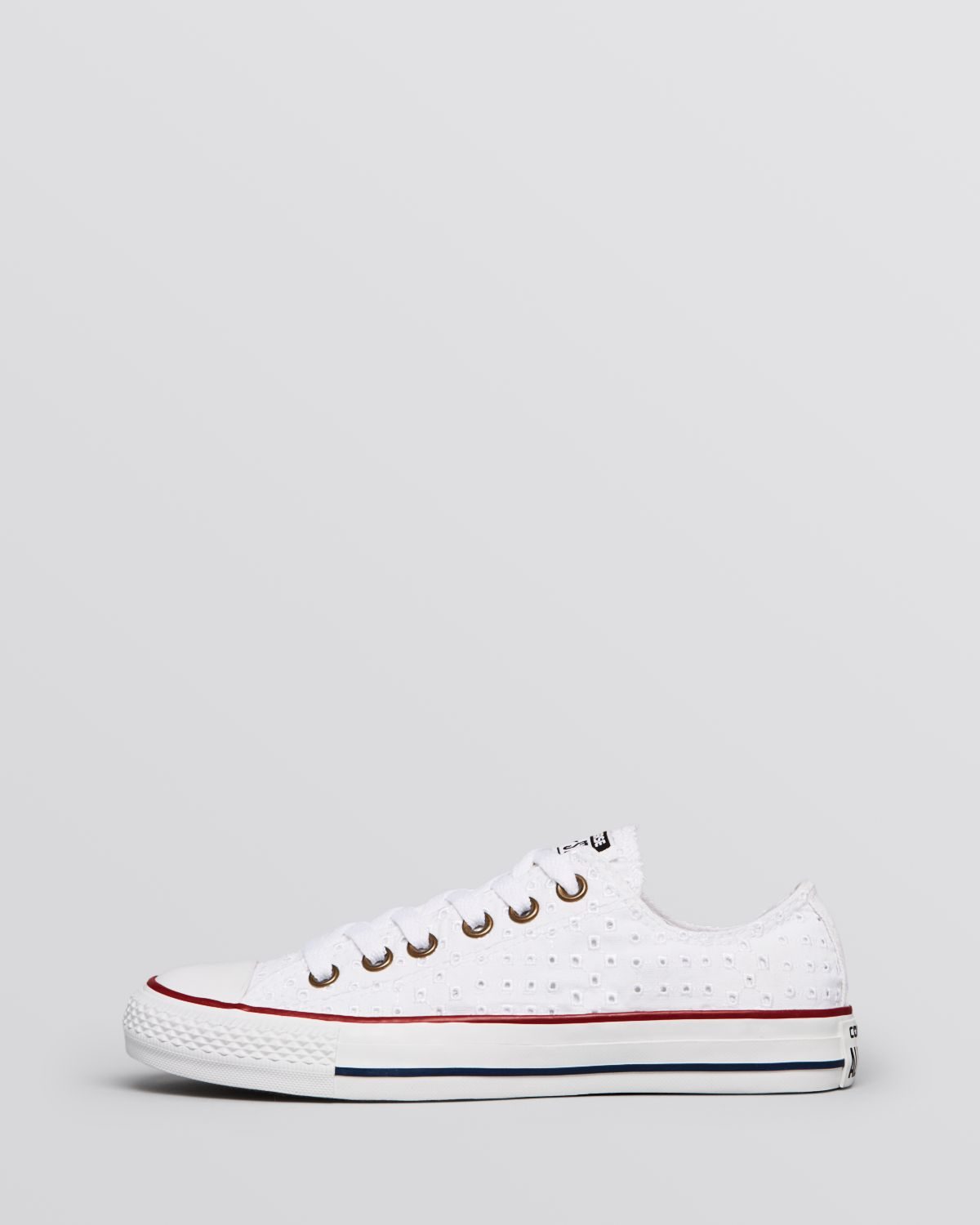 Lyst - Converse Lace Up Low Top Sneakers Chuck Taylor All Star in White