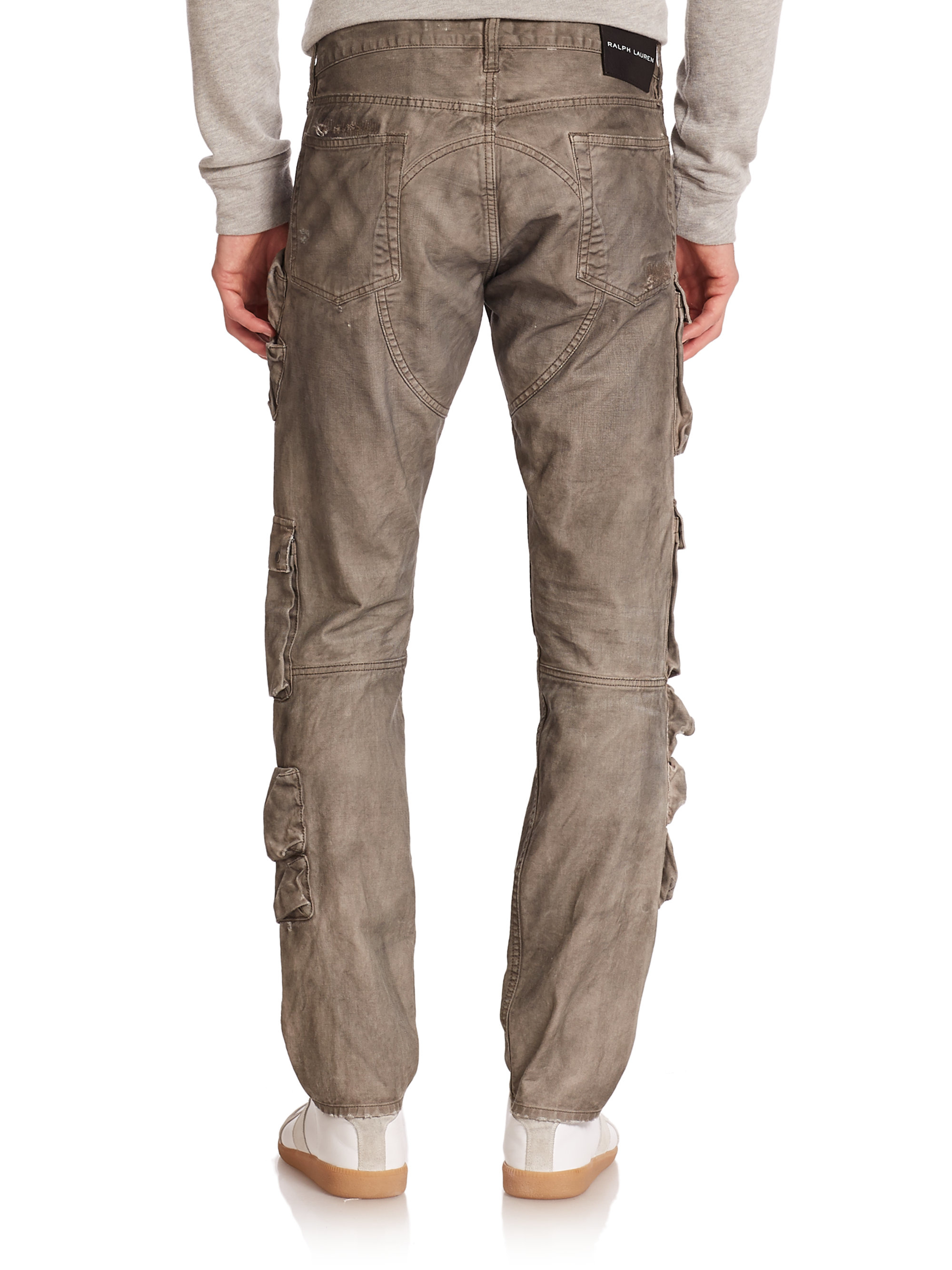 ralph lauren grey pants