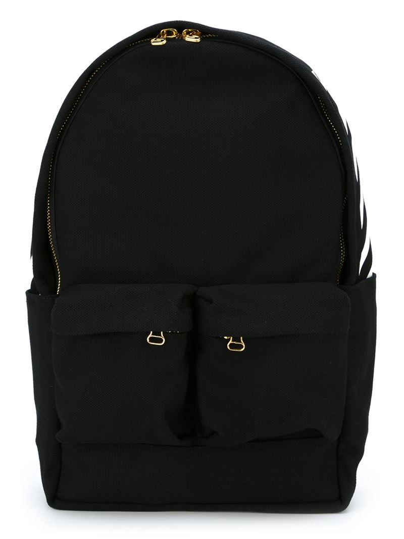 Lyst - Off-white c/o virgil abloh Zipped Backpack in Black