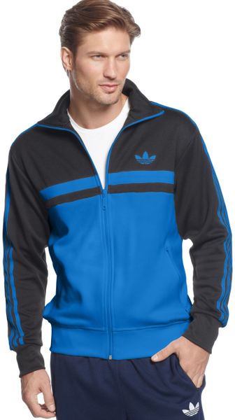Adidas Originals Adiicon Track Jacket in Blue for Men (Bluebird) | Lyst