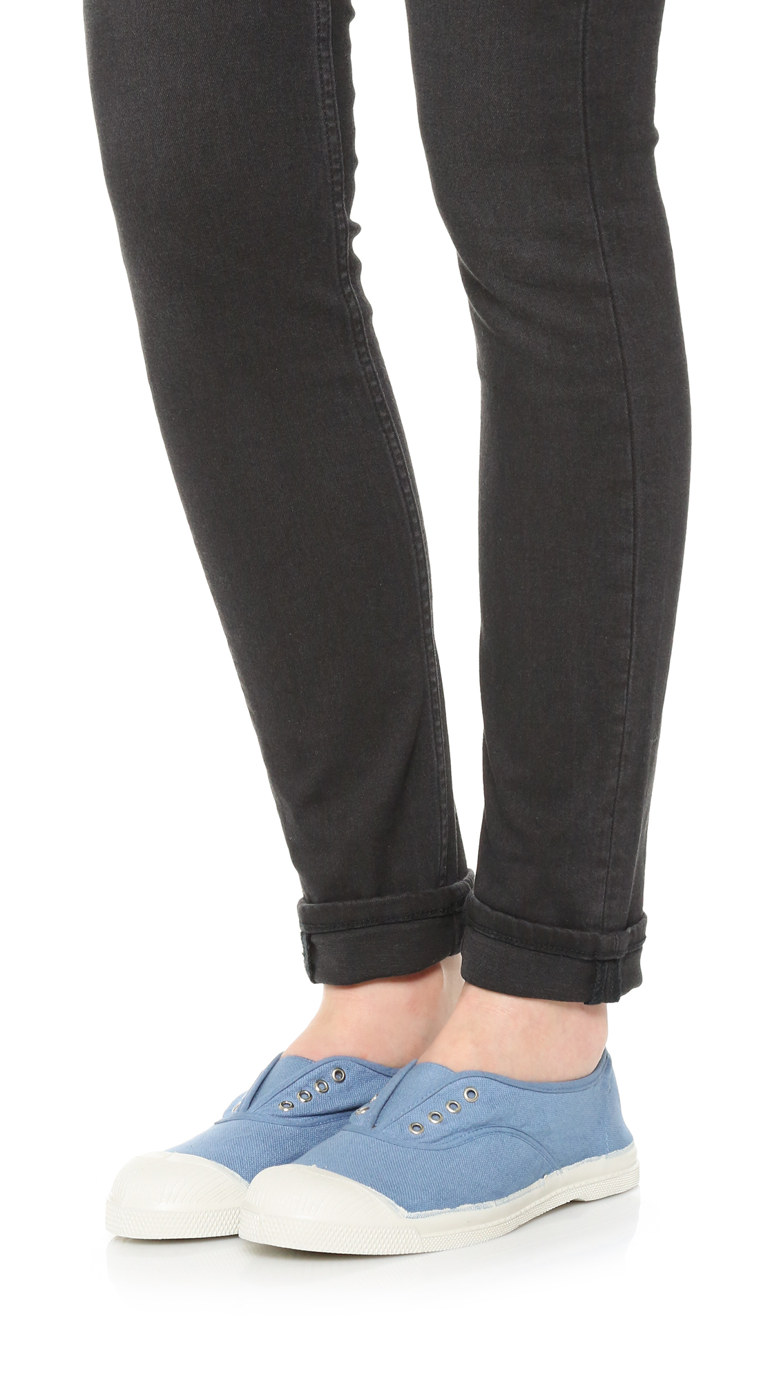 bensimon slip on sneakers