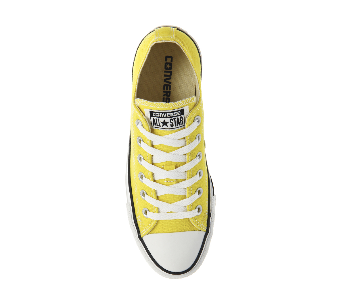 Converse All Star Low in Yellow Lyst
