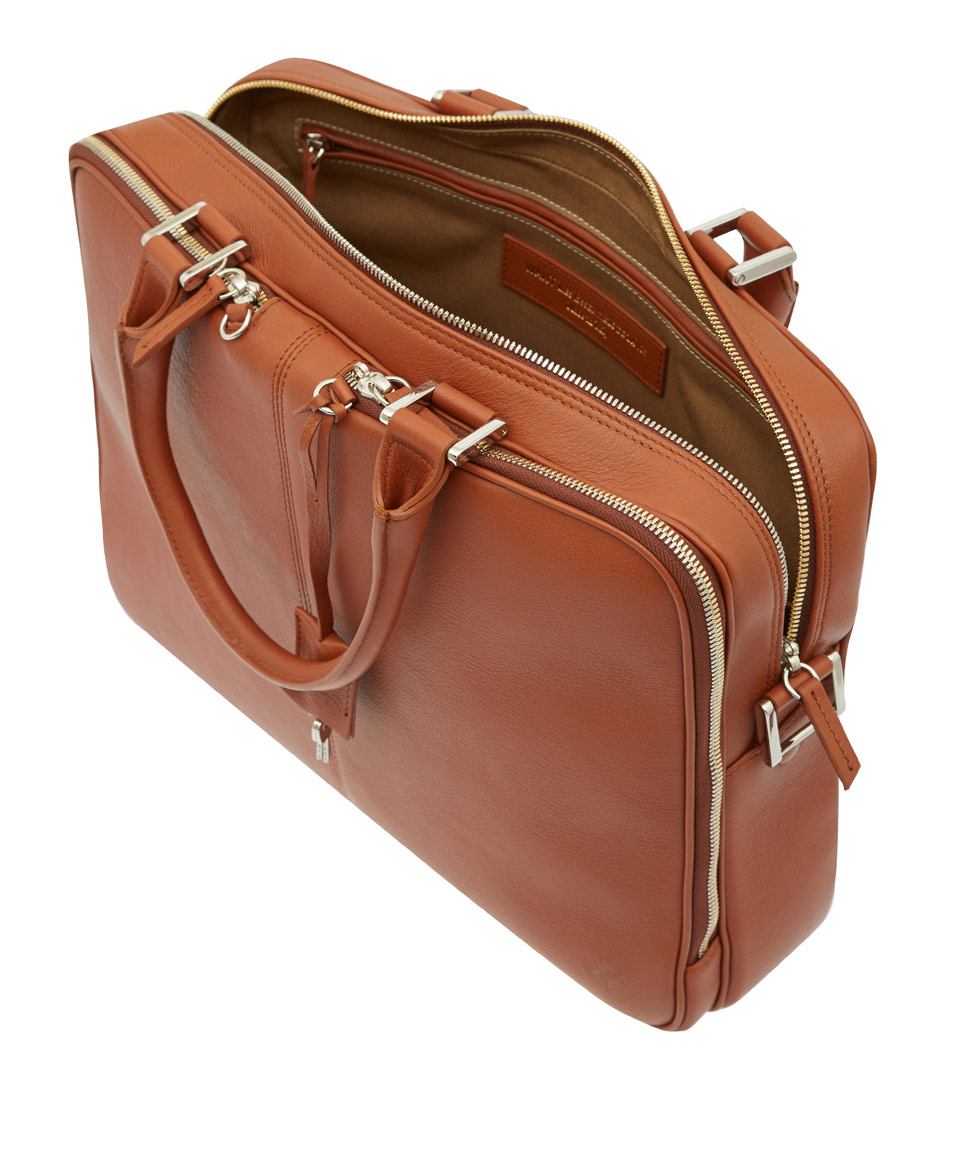 Lyst Want Les Essentiels De La Vie Tan Trudeau 14 Leather Computer Gallery