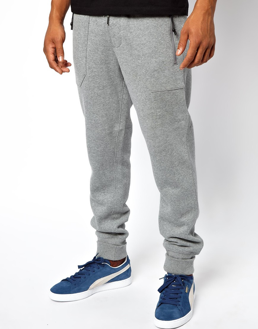 Lyst - Puma Sweat Pants in Gray for Men