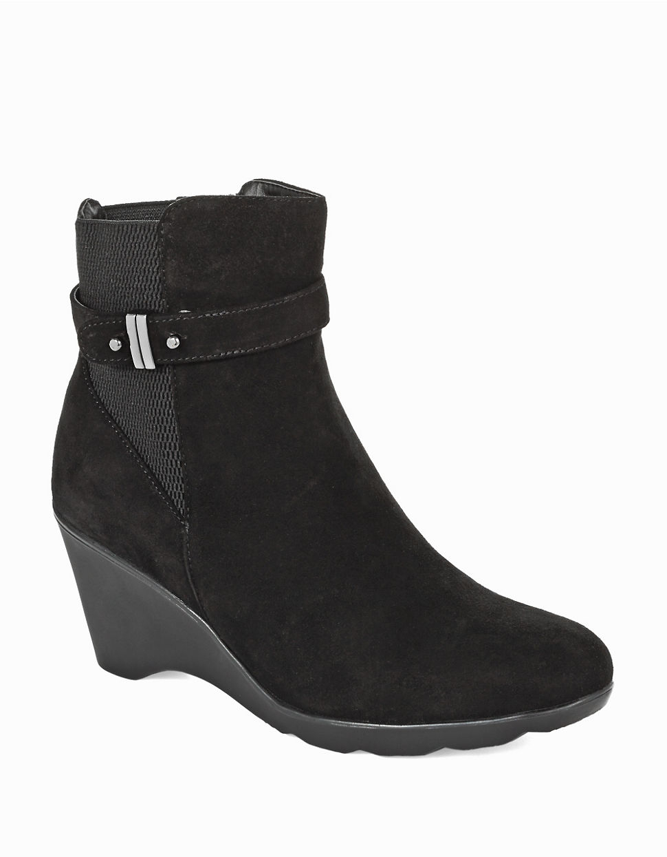 Blondo Liberata Ankle Boot in Black | Lyst