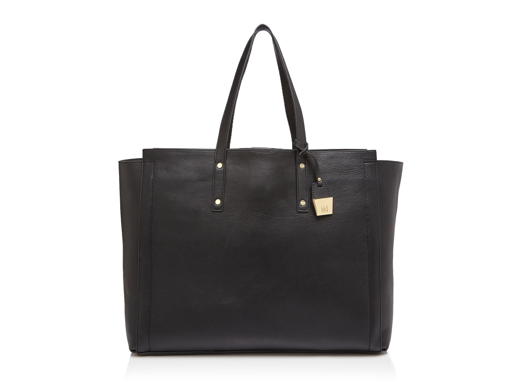 soho leather tote