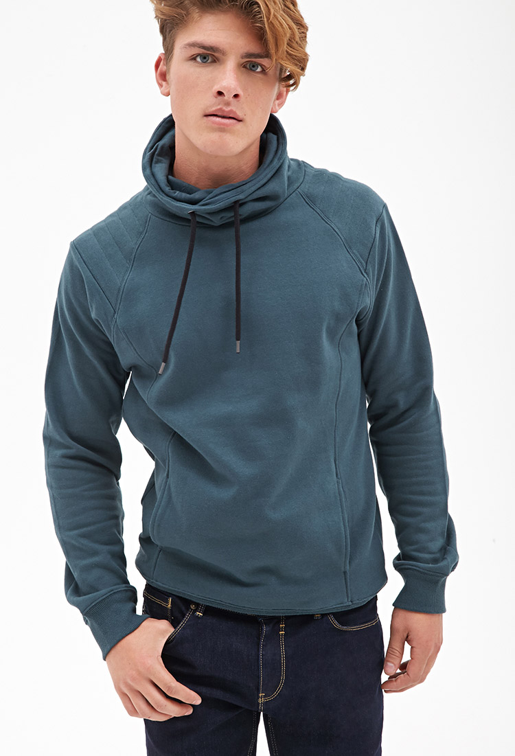 cow pattern mens pullover