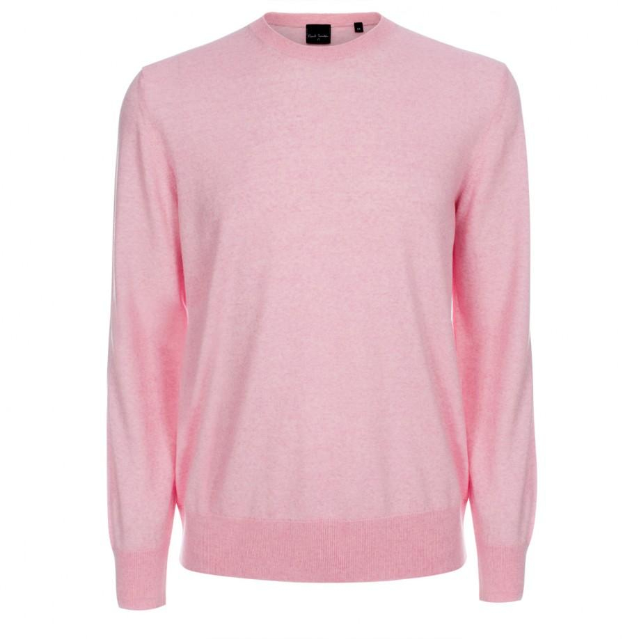 Lyst - Paul Smith Light Pink Merino Wool Sweater in Pink for Men