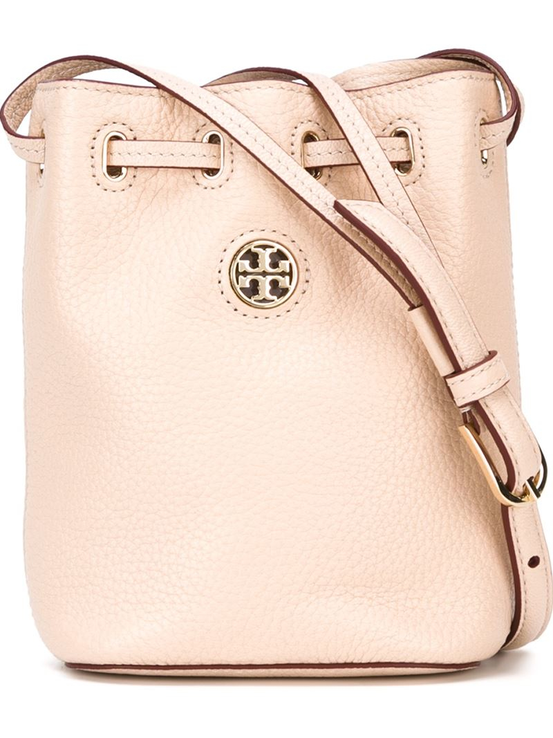 Lyst Tory Burch Mini 'Brody' Bucket Bag in Pink