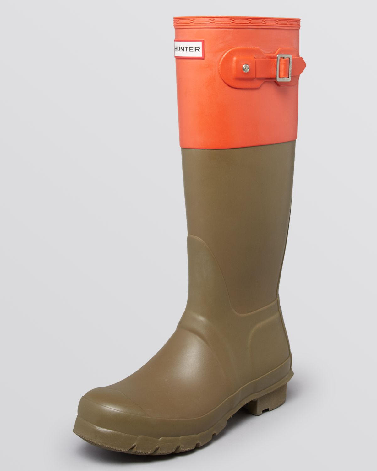 hunter boots color block