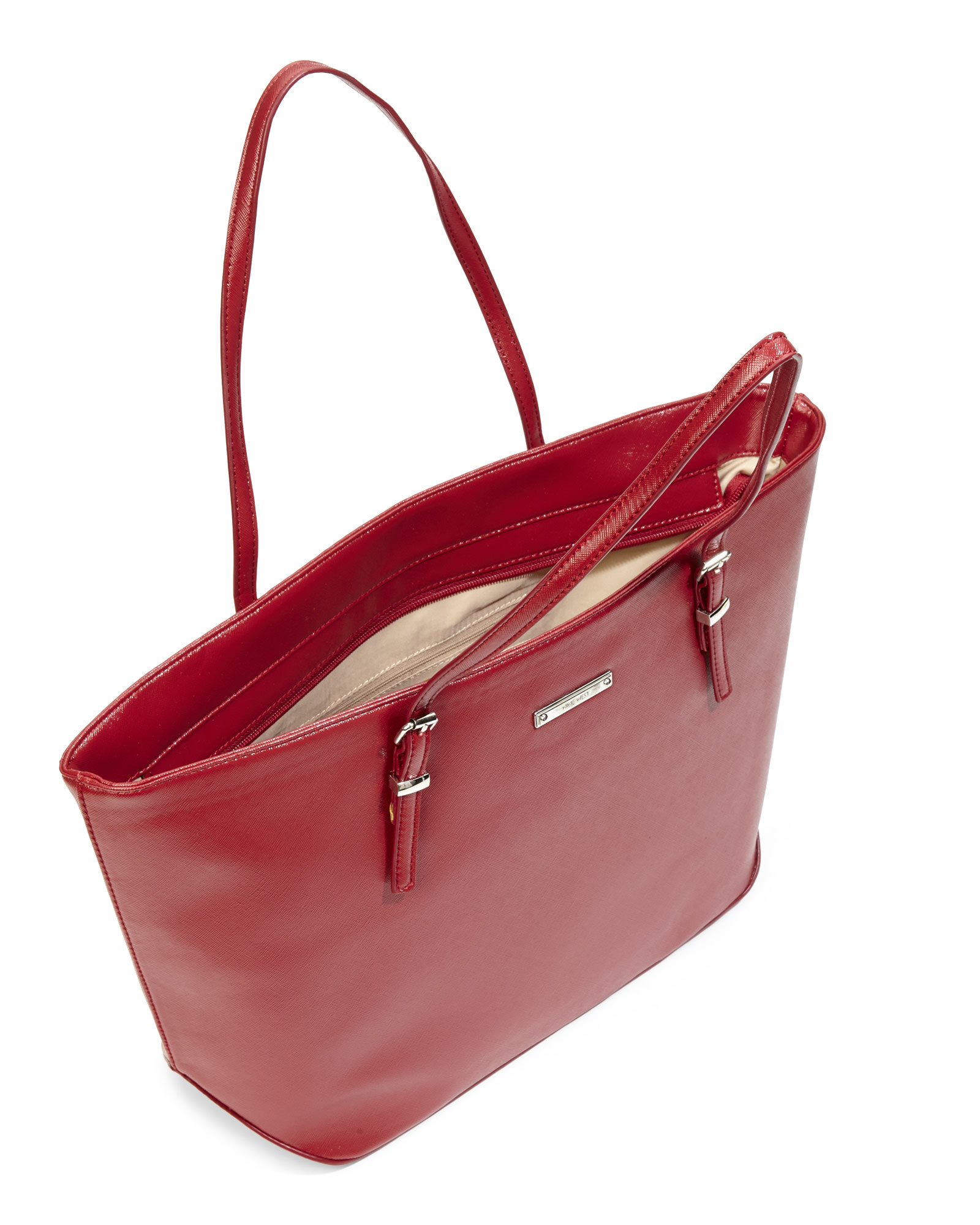 Lyst Nine West Cassis It Large Tote In Red Gallery