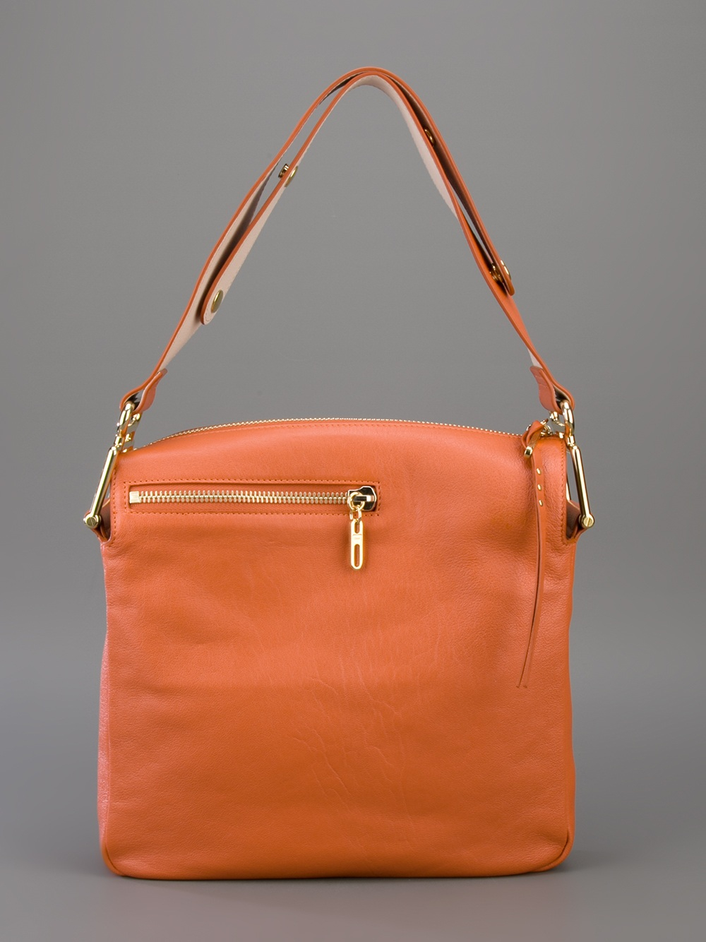 Lyst - Chloé Vanessa Crossbody Bag in Orange