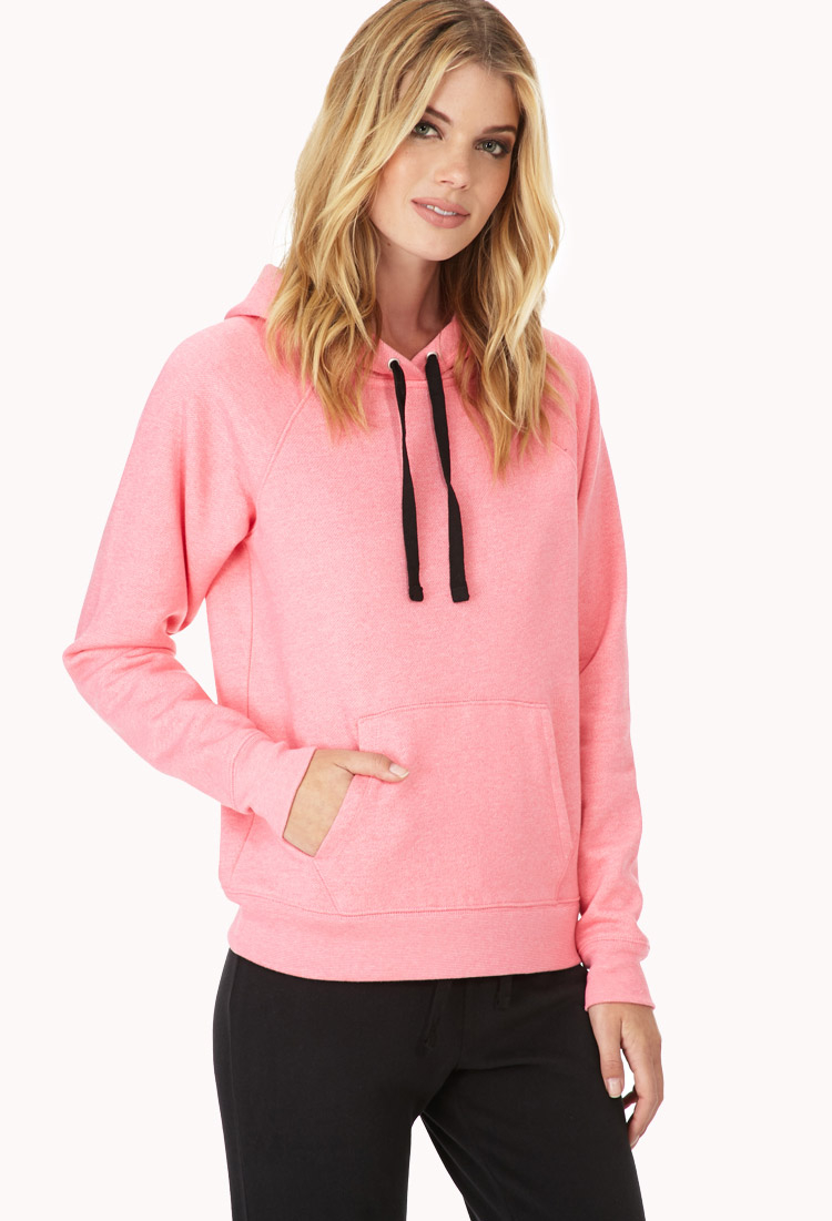 Lyst Forever 21 Fleecelined Sleep Hoodie in Pink