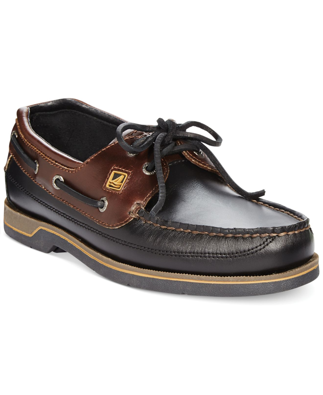 Lyst - Sperry Top-Sider Men'S Swordfish Boat Shoes in Black for Men