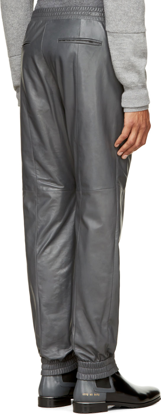 grey jogger pants mens