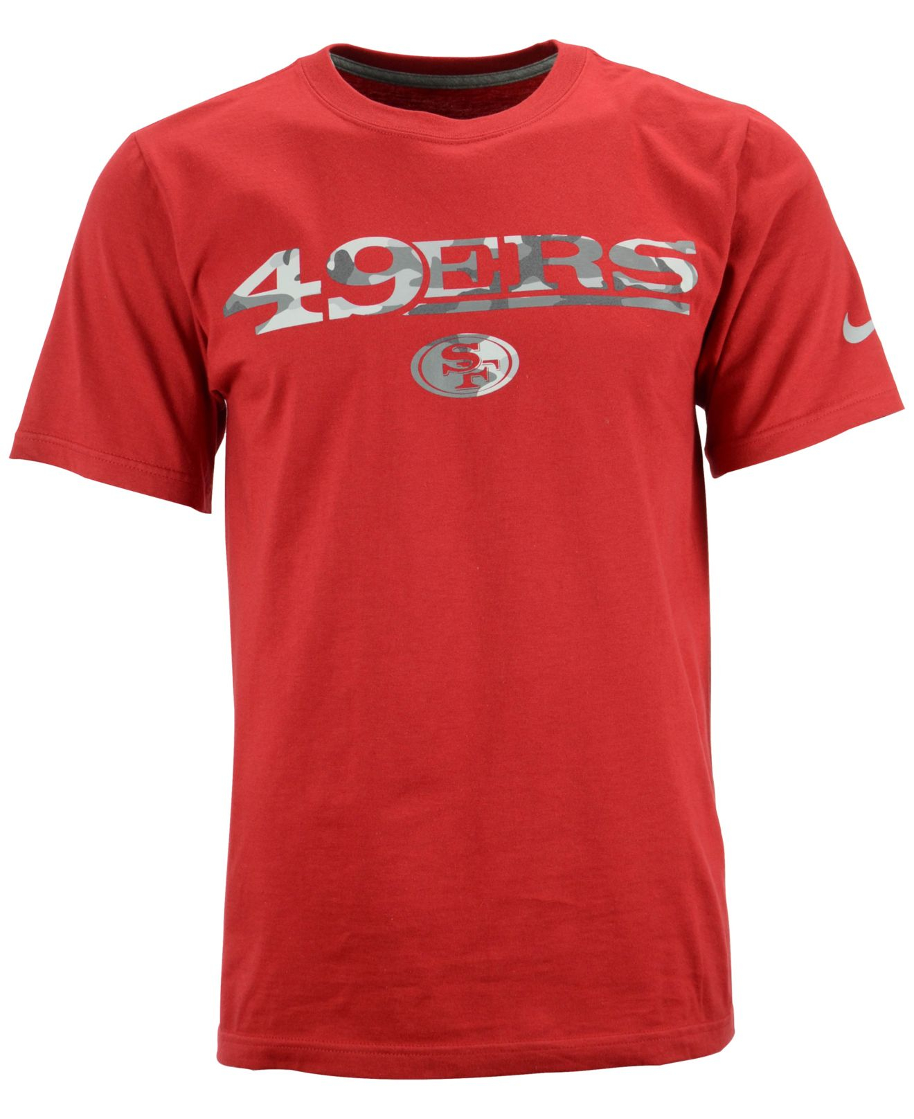 Nike Men's Short-sleeve San Francisco 49ers Fly Over Pack T-shirt in ...