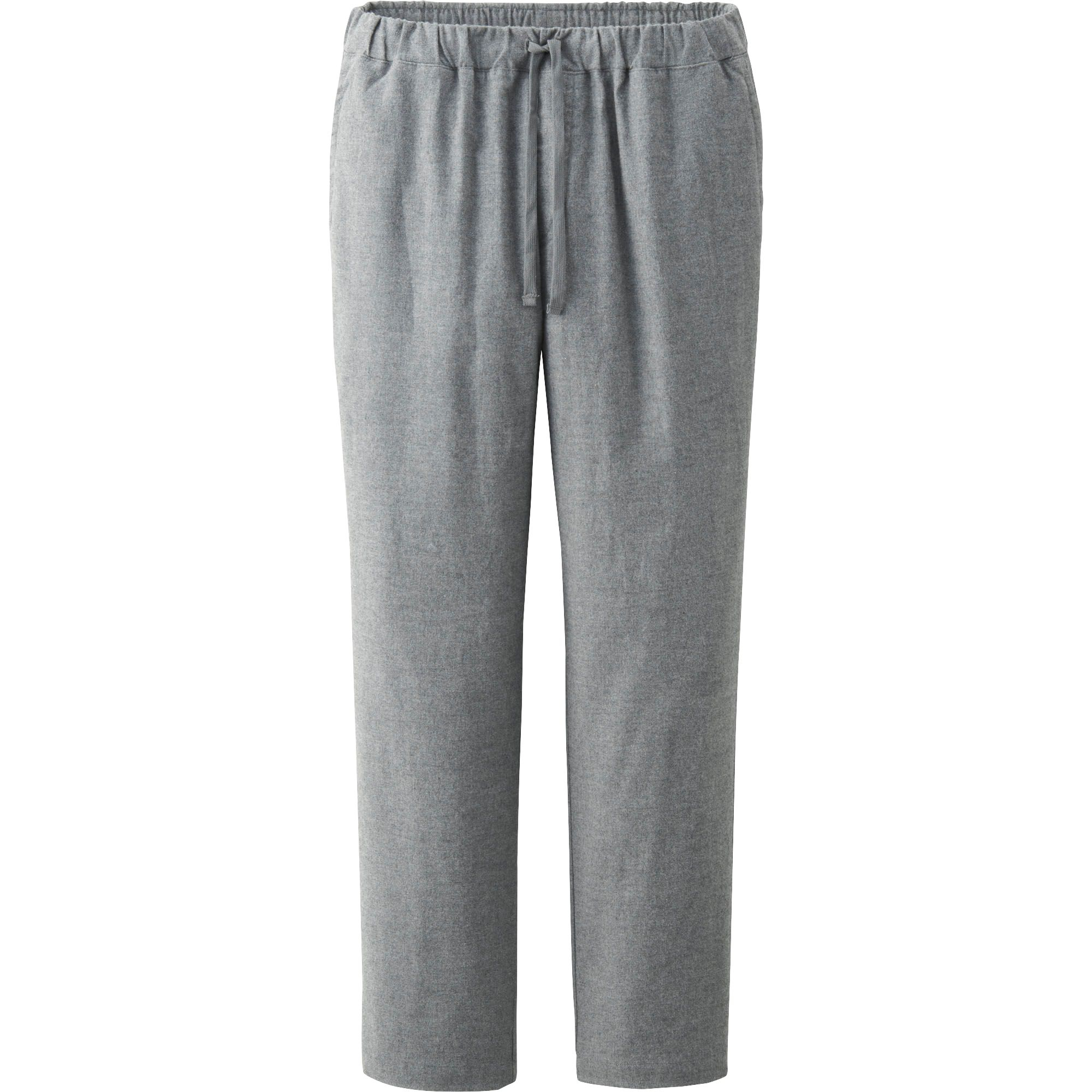 Uniqlo Men Flannel Pants in Gray for Men | Lyst