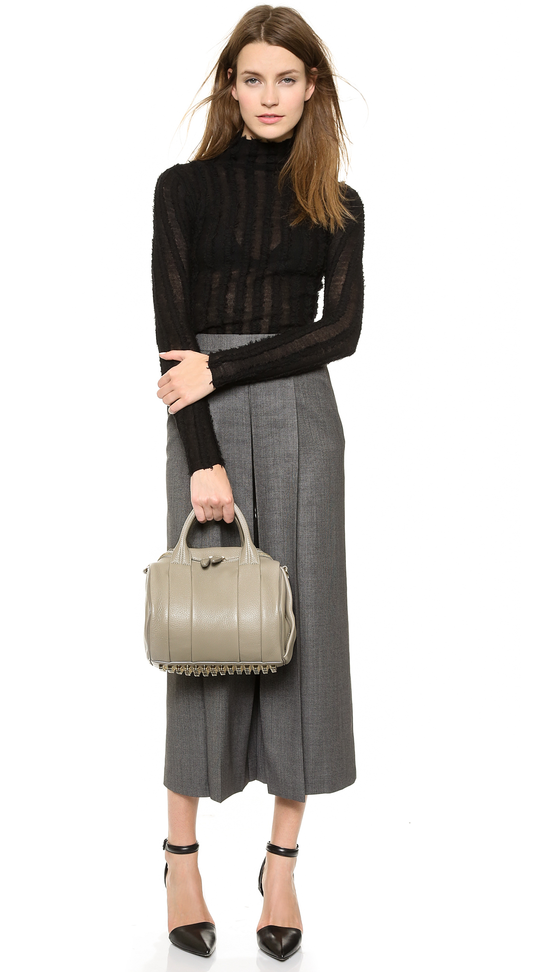 Lyst Alexander Rockie Duffel Bag Oyster In Gray Gallery