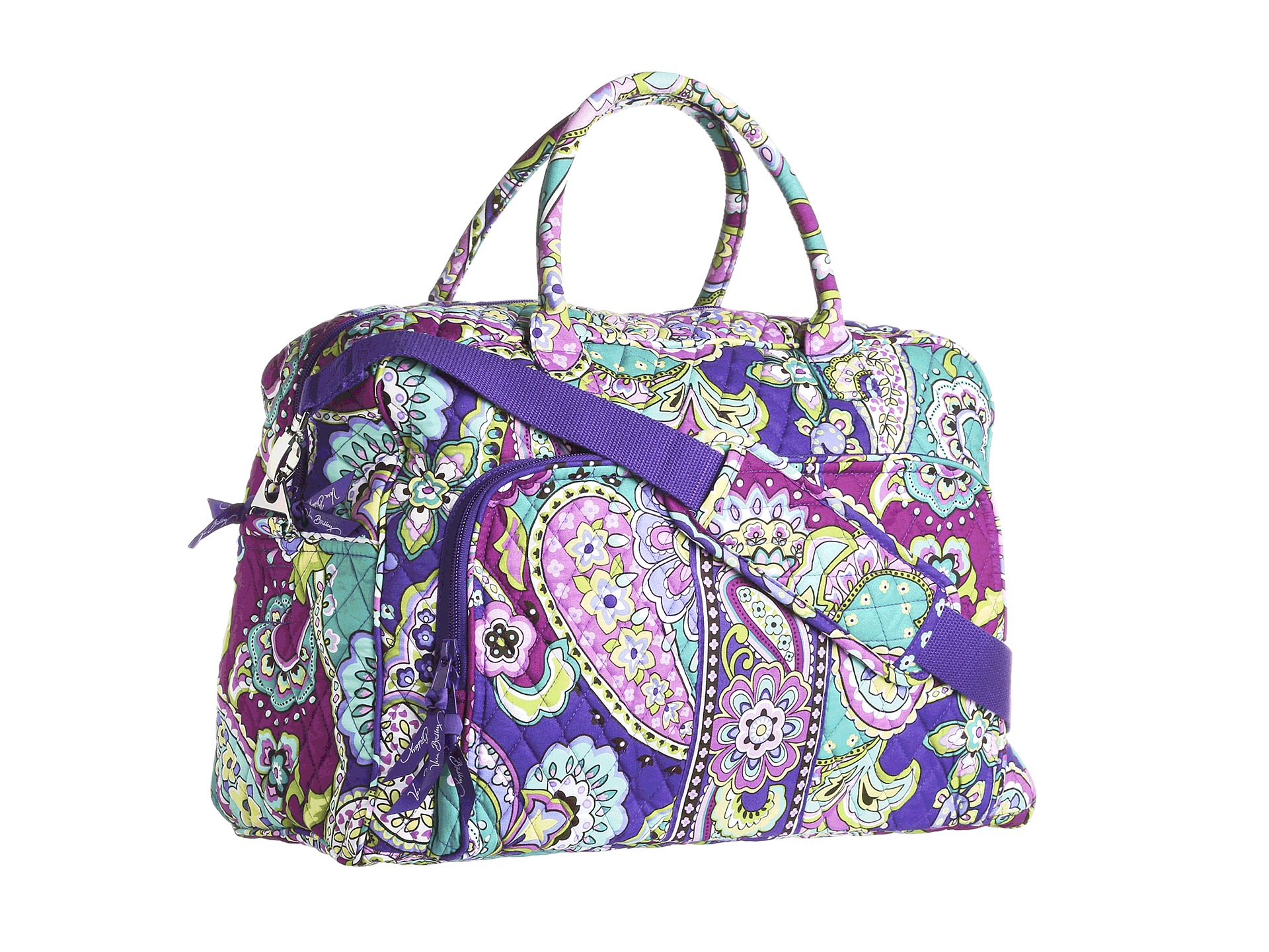 Lyst - Vera Bradley Weekender in Purple