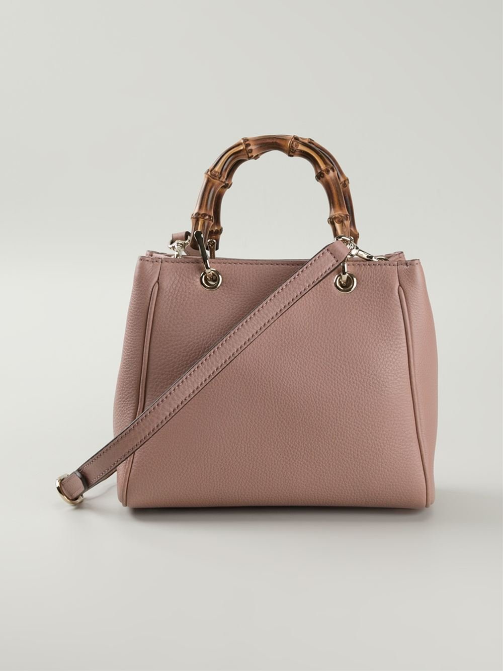 gucci pink bamboo bag