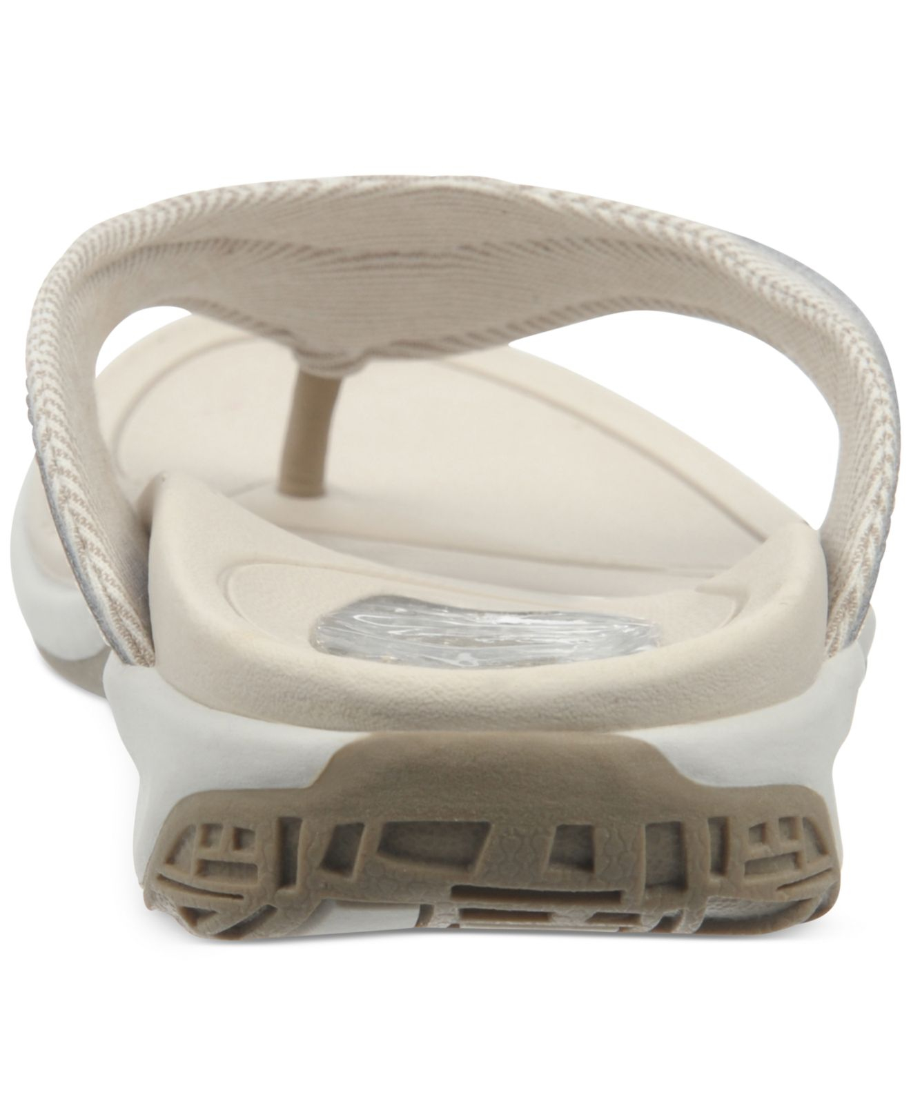 Lyst - Dr. Scholls Parcel Thong Sandals in Natural