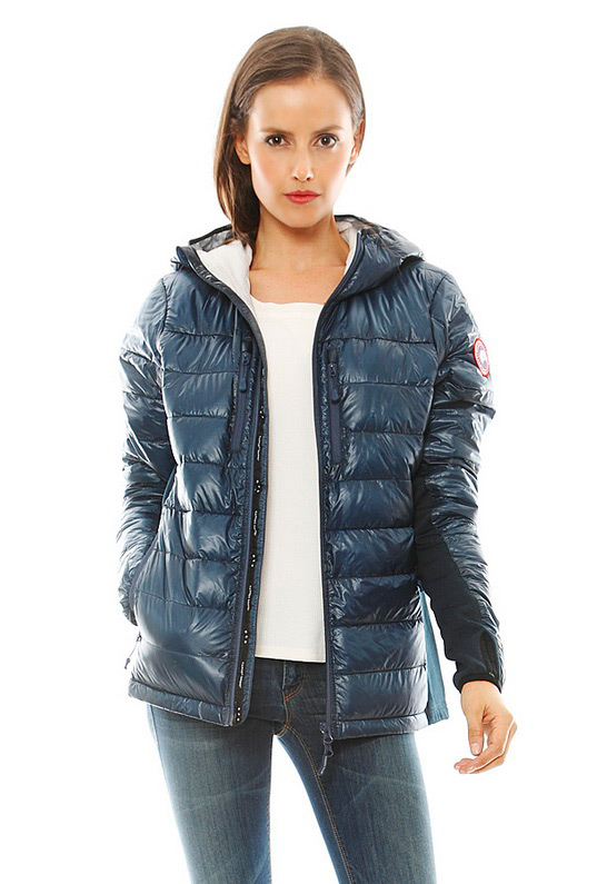 Canada Goose Hybridge Lite Hoody in Blue (spirit)