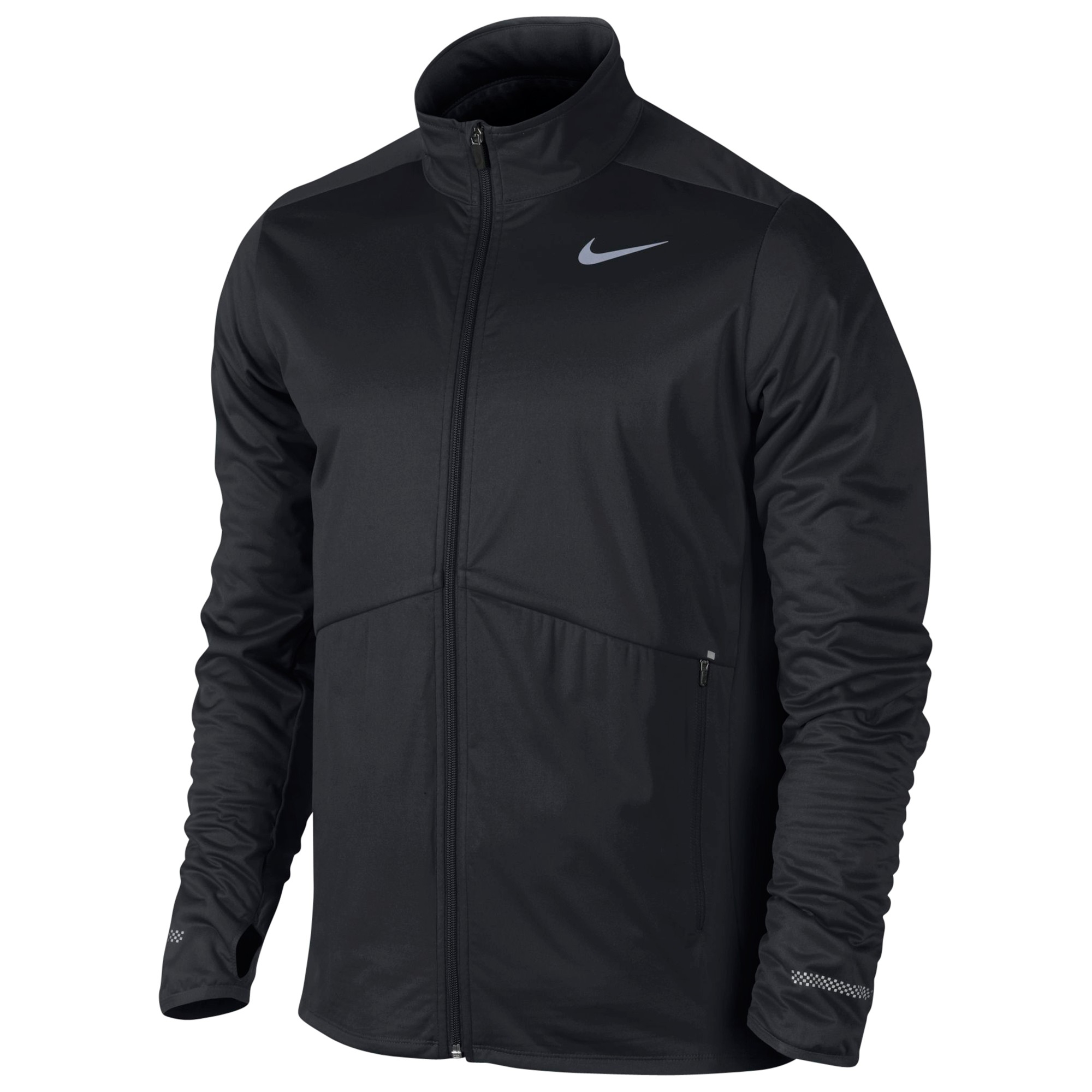 Nike Element Shield Full-zip Running Jacket in Black for Men | Lyst