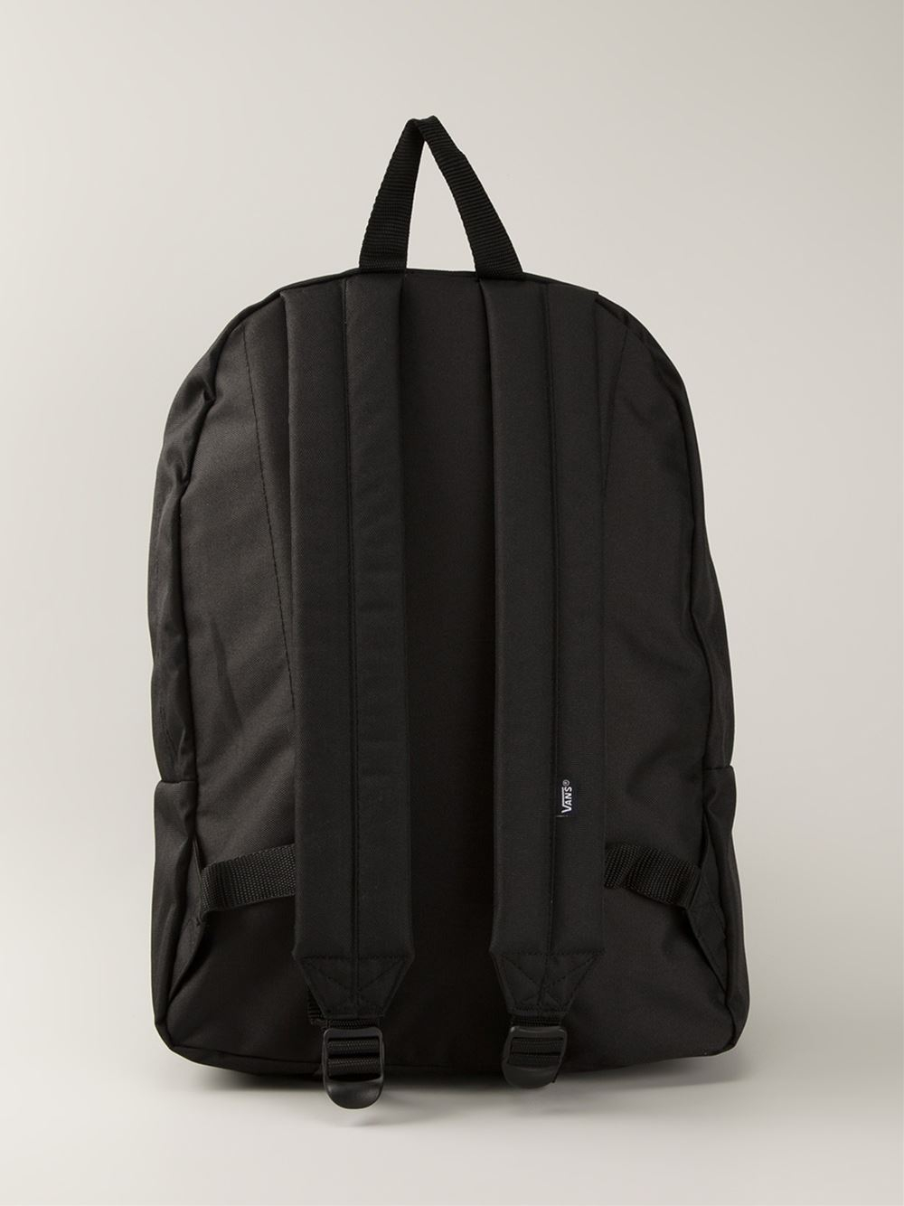 Lyst - Vans Embroidered Logo Backpack in Black for Men
