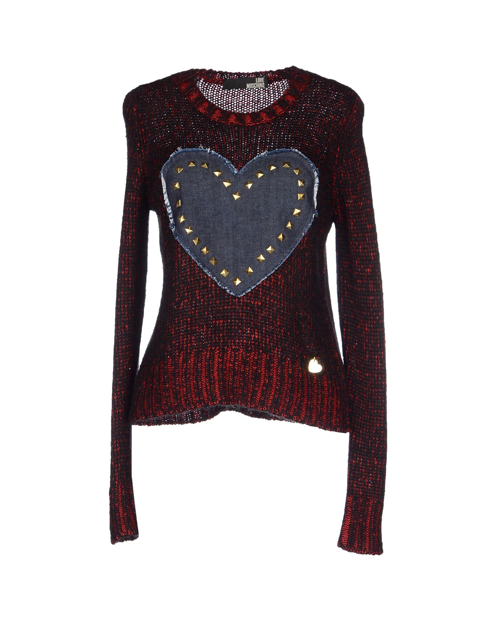 Lyst Love Moschino Jumper in Red