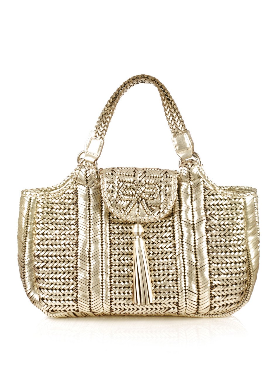 anya hindmarch woven bag