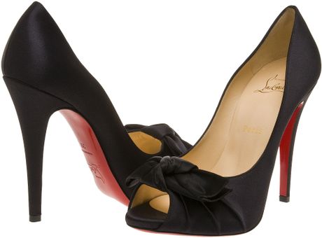 Christian Louboutin Madame Butterfly Pump 120 in Black | Lyst