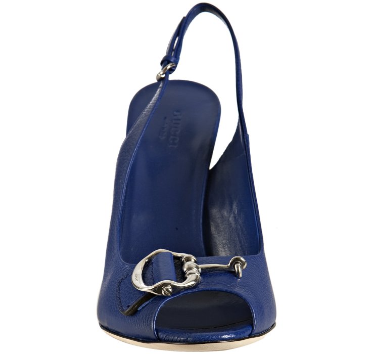 cobalt blue slingbacks
