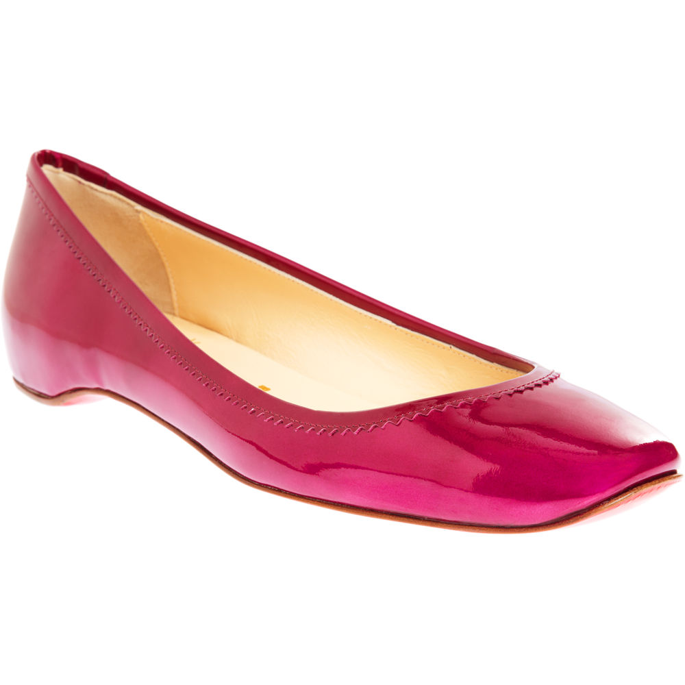 Christian Louboutin Ballerina in Pink (red) | Lyst