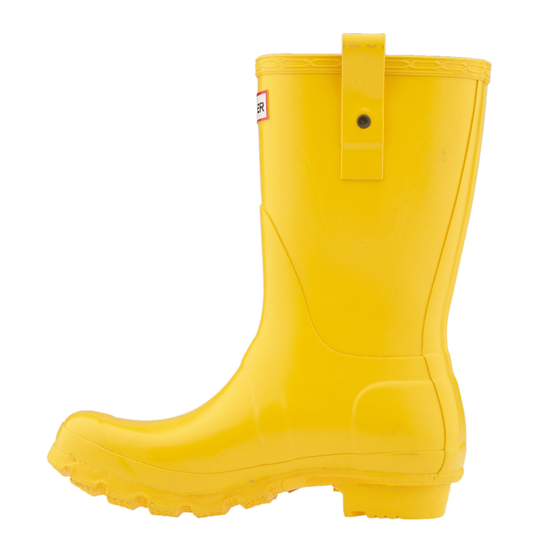 Hunter Womens Original Short Rain Boots - Yellow in Yellow | Lyst