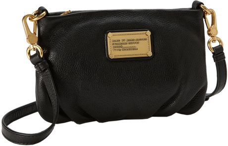 Marc By Marc Jacobs 'Classic Q - Percy' Crossbody Bag in Black | Lyst