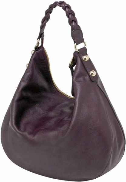 Mulberry Daria Hobo Bag in Purple (oxblood) | Lyst