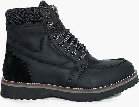 Diesel Awol Boots in Black for Men | Lyst