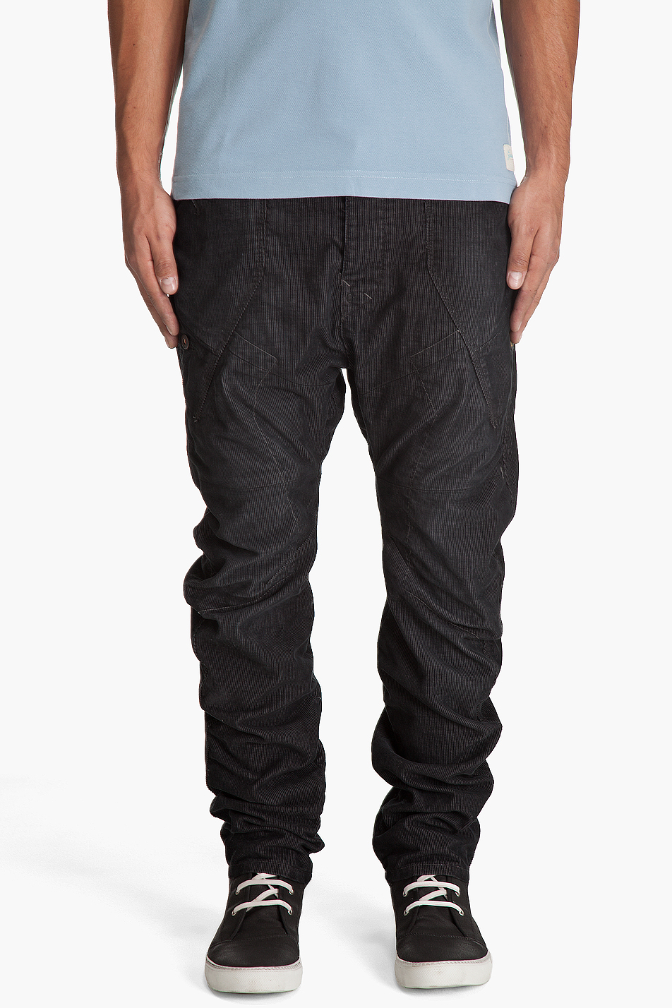 G-star Raw Rail Loose Tapered Jeans in Black for Men | Lyst
