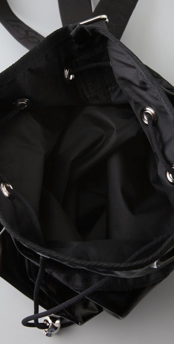 Lyst Lesportsac Patent Asana Yoga Bag In Black Gallery