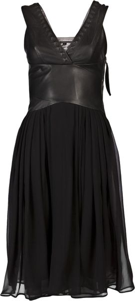 Bolongaro Trevor Harness Dress in Black | Lyst