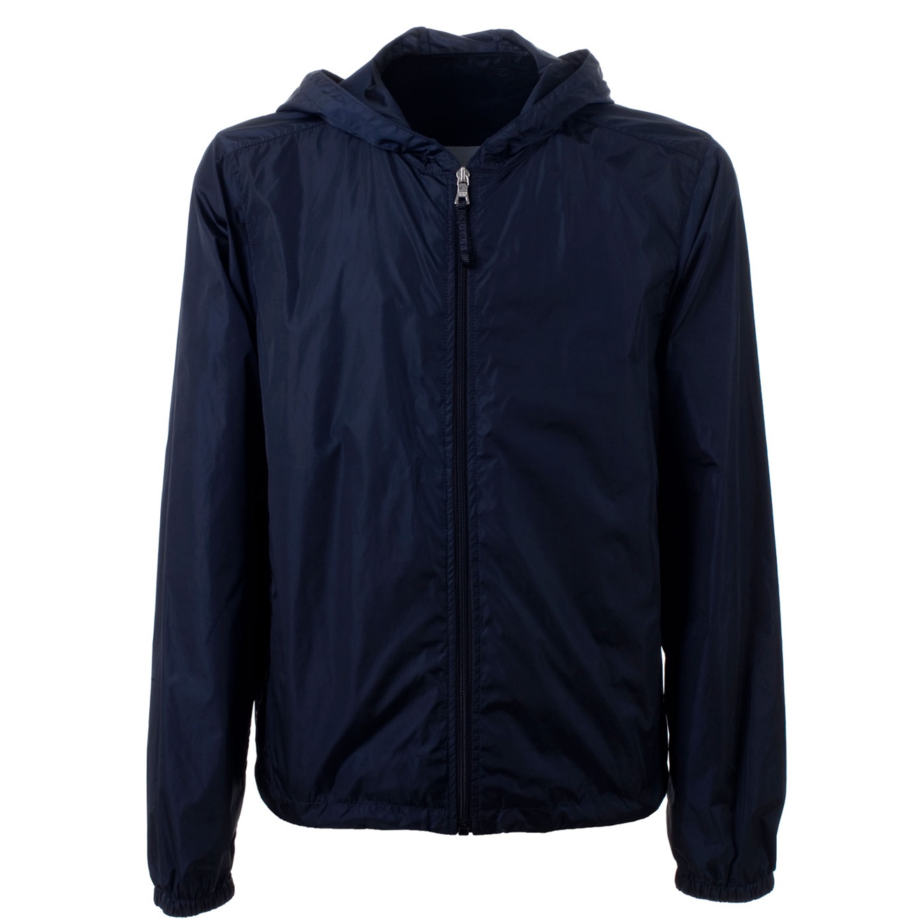 Prada Hooded Waterproof Jacket in Blue for Men - Lyst