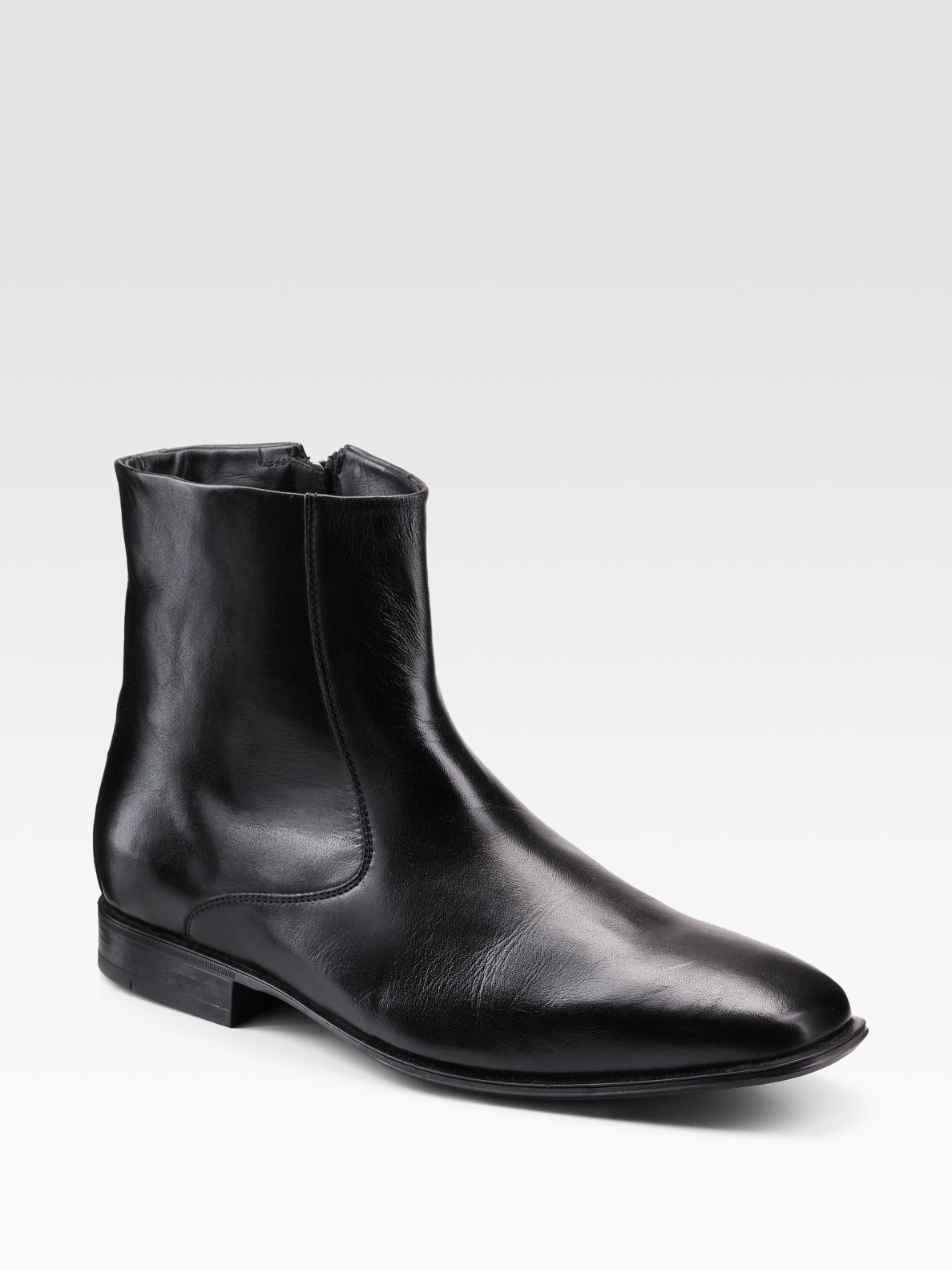Cole Haan Air Jefferson Side-zip Boots in Black for Men | Lyst