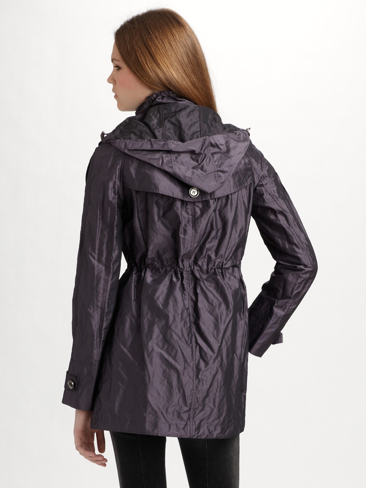 burberry womens rain coat