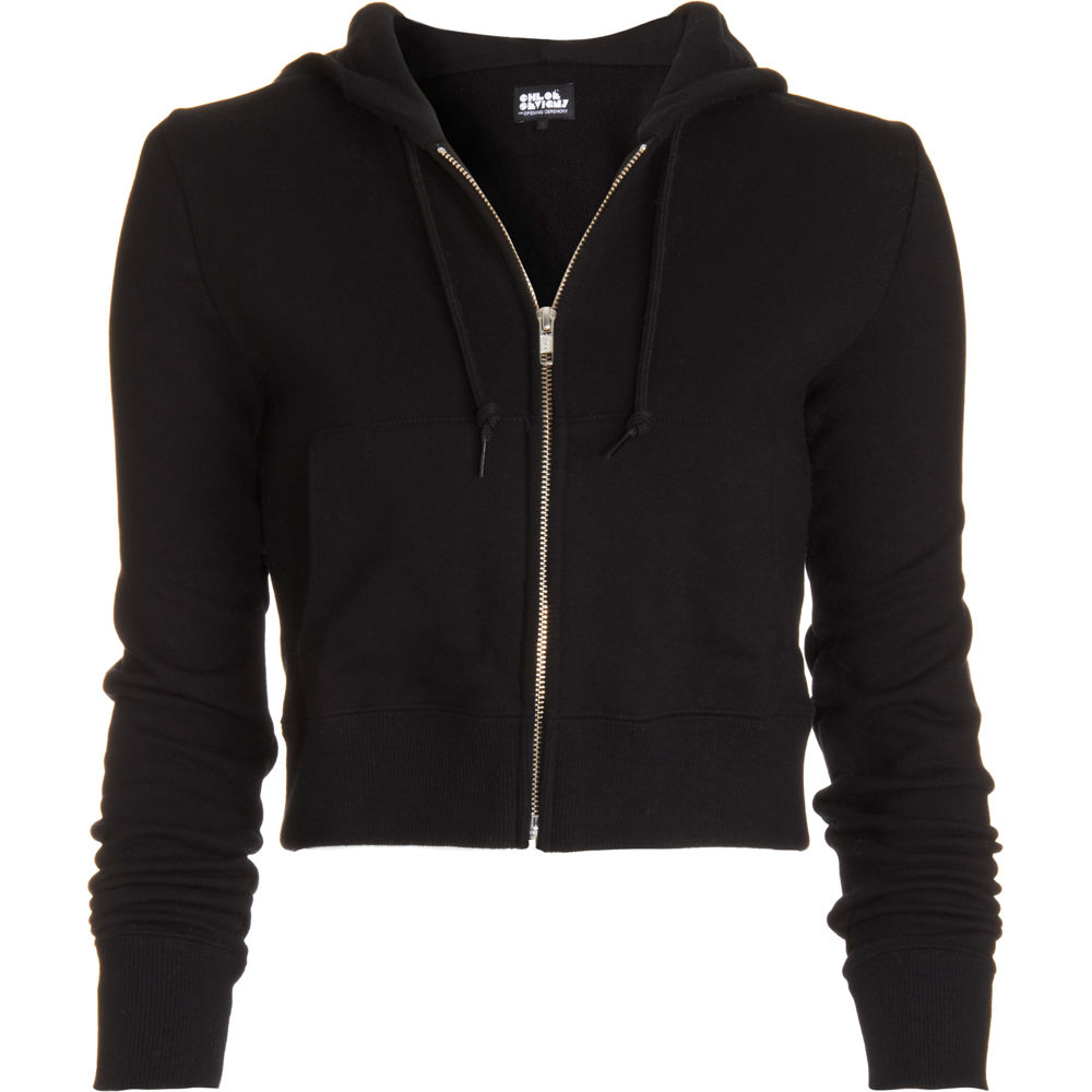 Chloë Sevigny X Opening Ceremony Cropped Hoodie in Black for Men | Lyst