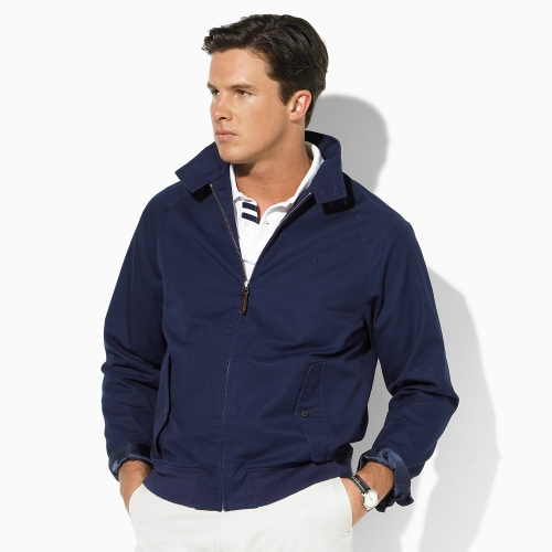 Polo Ralph Lauren Barracuda Chino Jacket in Blue for Men (navy) | Lyst