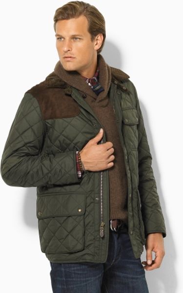 Polo Ralph Lauren Kempton Quilted Jacket in Green for Men | Lyst