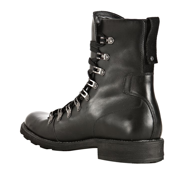 Lyst - Kenneth Cole Reaction Black Leather Night Hunt Boots in Black ...