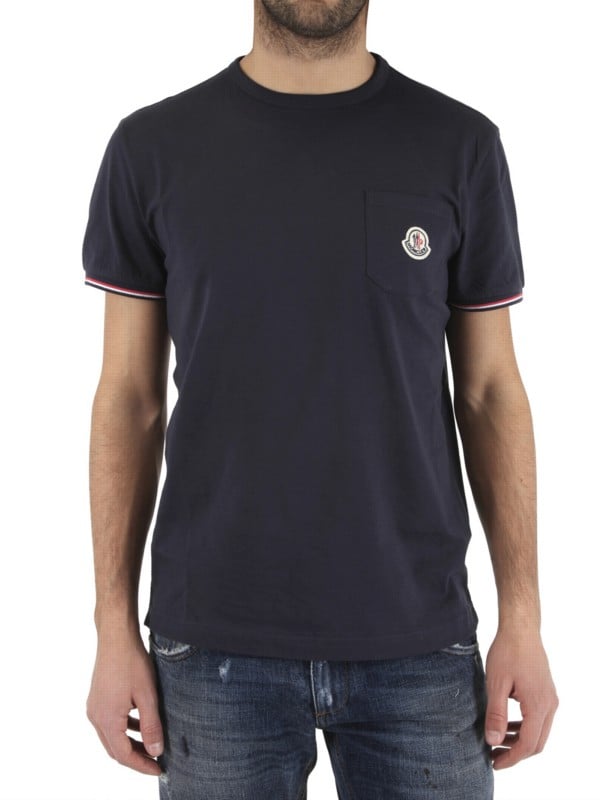 moncler blue t shirt